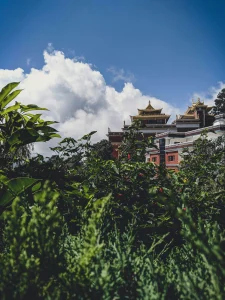 Namo Buddha monastery located at Namobuddha Kavre, one of the best hikings near Kathmandu. 